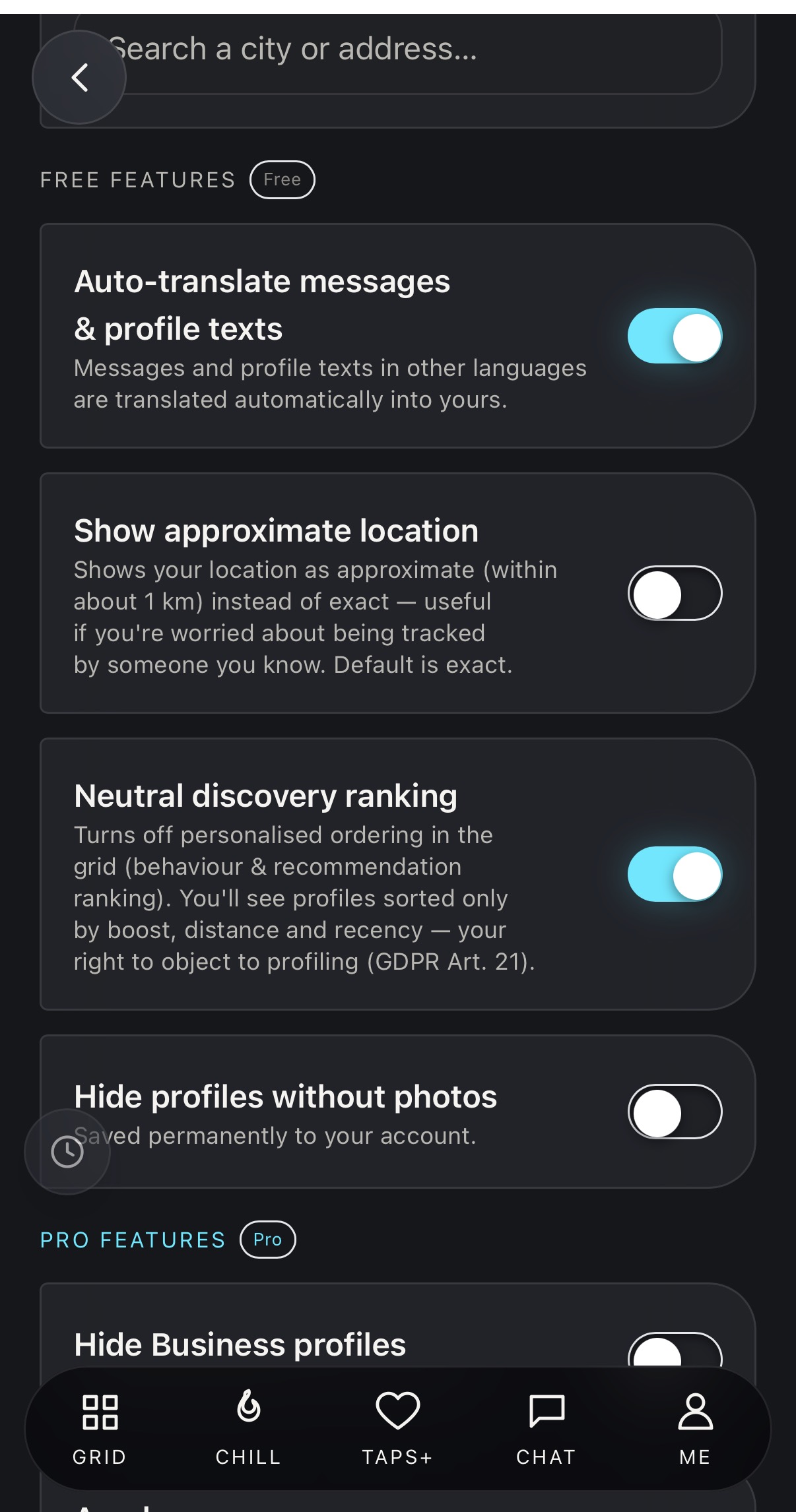 Privacy